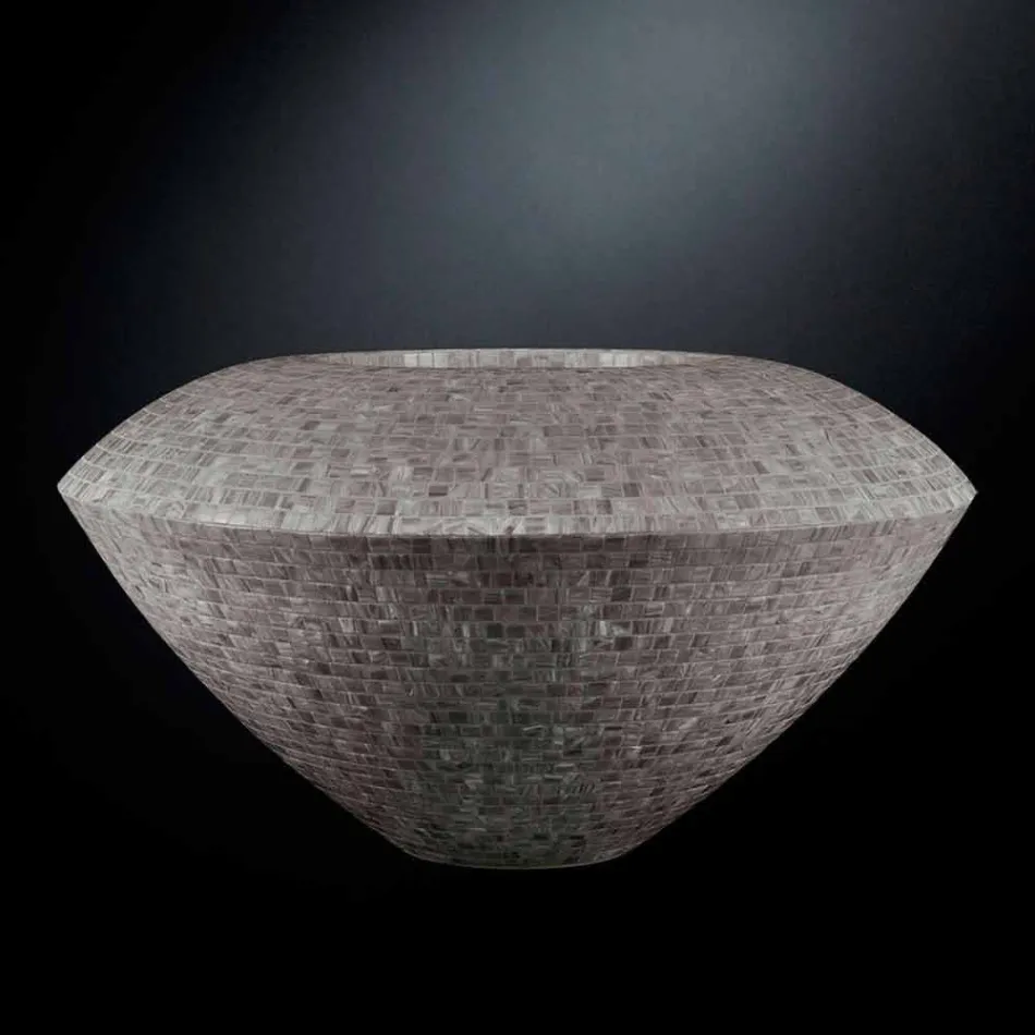 Vazo dekorative moderne në polietileni me ngjyra prodhuar në Itali - Lëndë drusore Viadurini