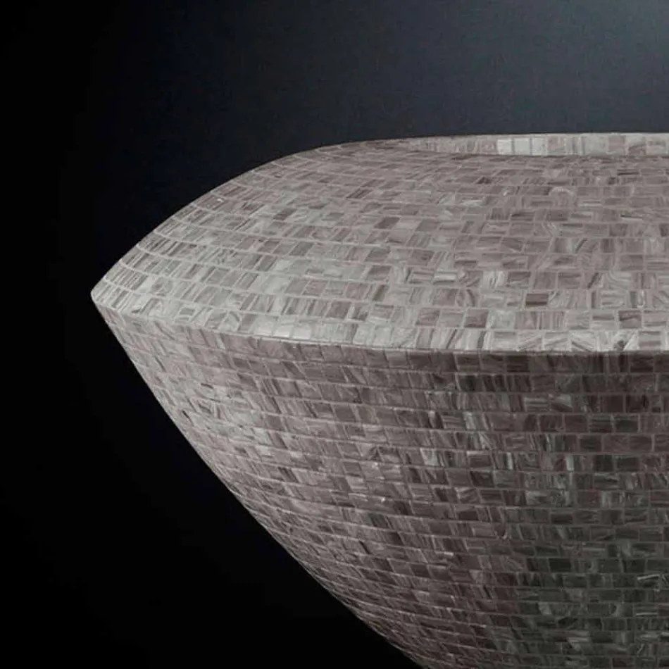 Vazo dekorative moderne në polietileni me ngjyra prodhuar në Itali - Lëndë drusore Viadurini