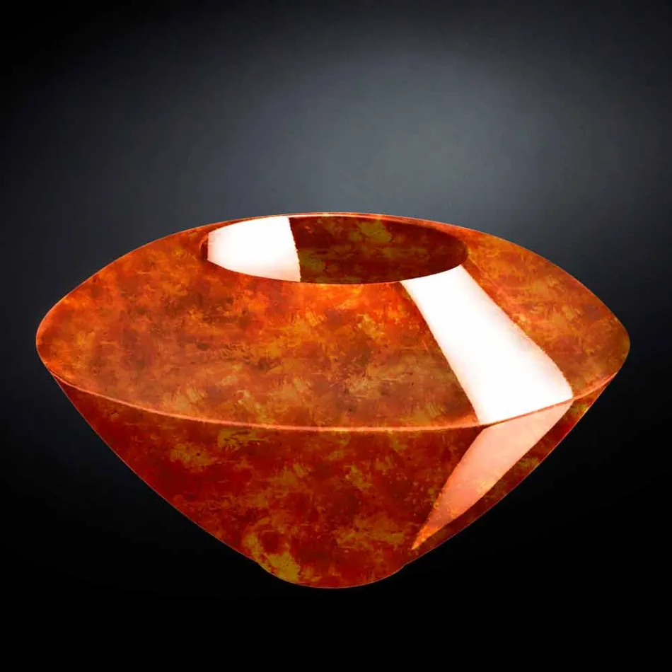 Vazo dekorative moderne në polietileni me ngjyra prodhuar në Itali - Lëndë drusore Viadurini