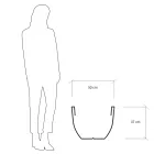 Vazo fluoreshente për 3 dimensione të brendshme ose të jashtme Made in Italy - Fluos Viadurini