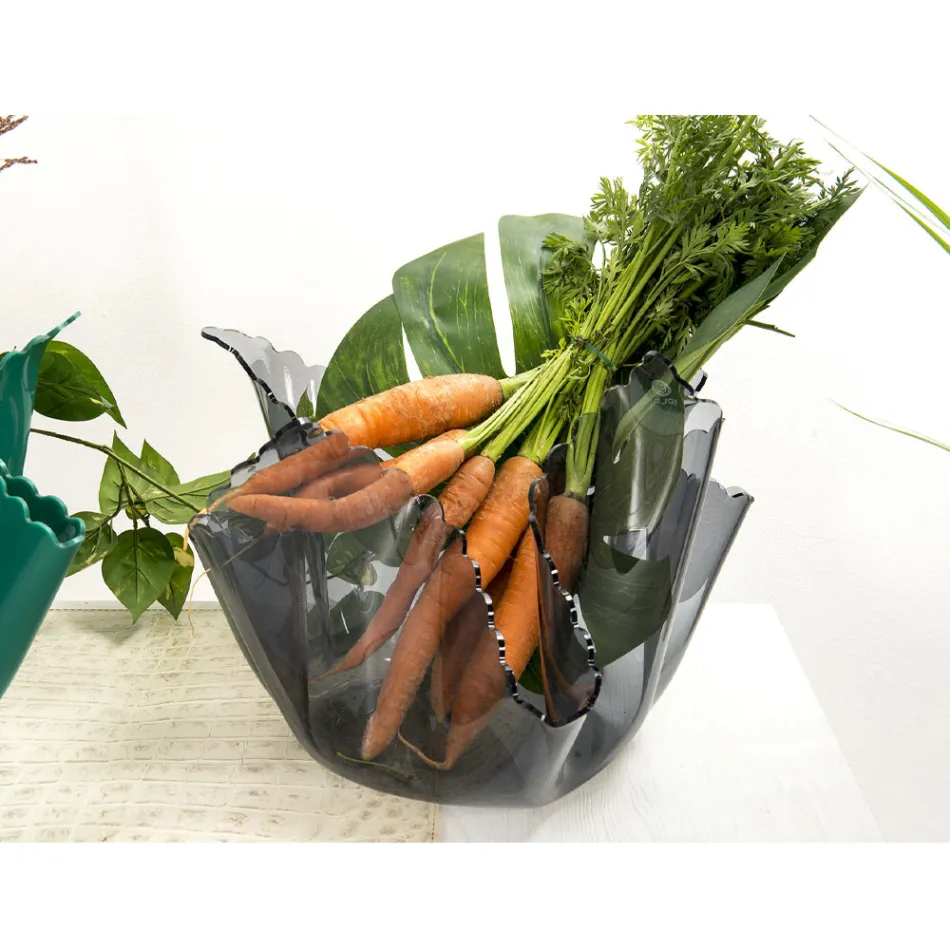 Vazo pleksiglasi me ngjyra të riciklueshme të copëzuara 2 Copë 2 Madhësi - Gabria Viadurini