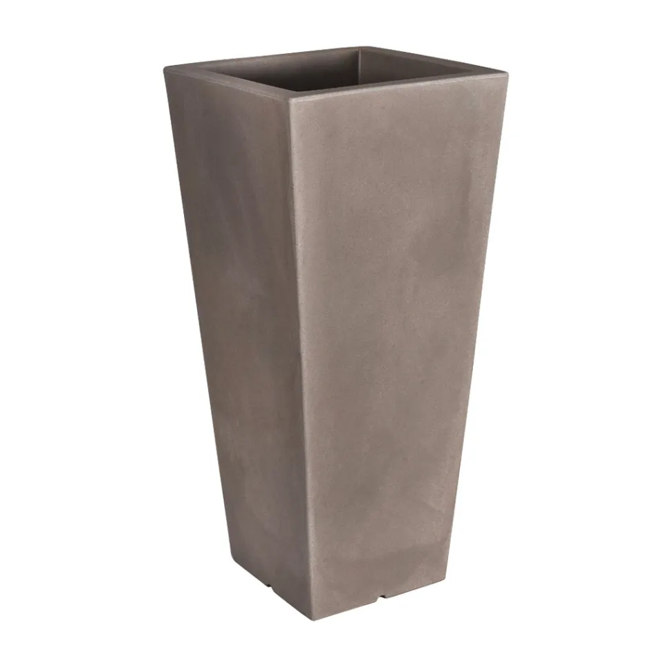 Vazo kopshti me ngjyra Fluo me dritë Prodhuar në Itali - Avanas Viadurini