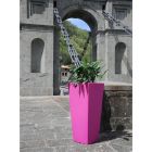 Vazo kopshti me ngjyra Fluo me dritë Prodhuar në Itali - Avanas Viadurini