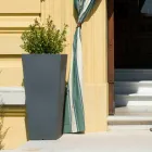 Vazo kopshti me ngjyra Fluo me dritë Prodhuar në Itali - Avanas Viadurini