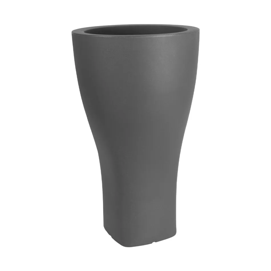 Tenxhere kopshti me ngjyra të rrumbullakëta në polietileni Prodhuar në Itali - Tremont Viadurini