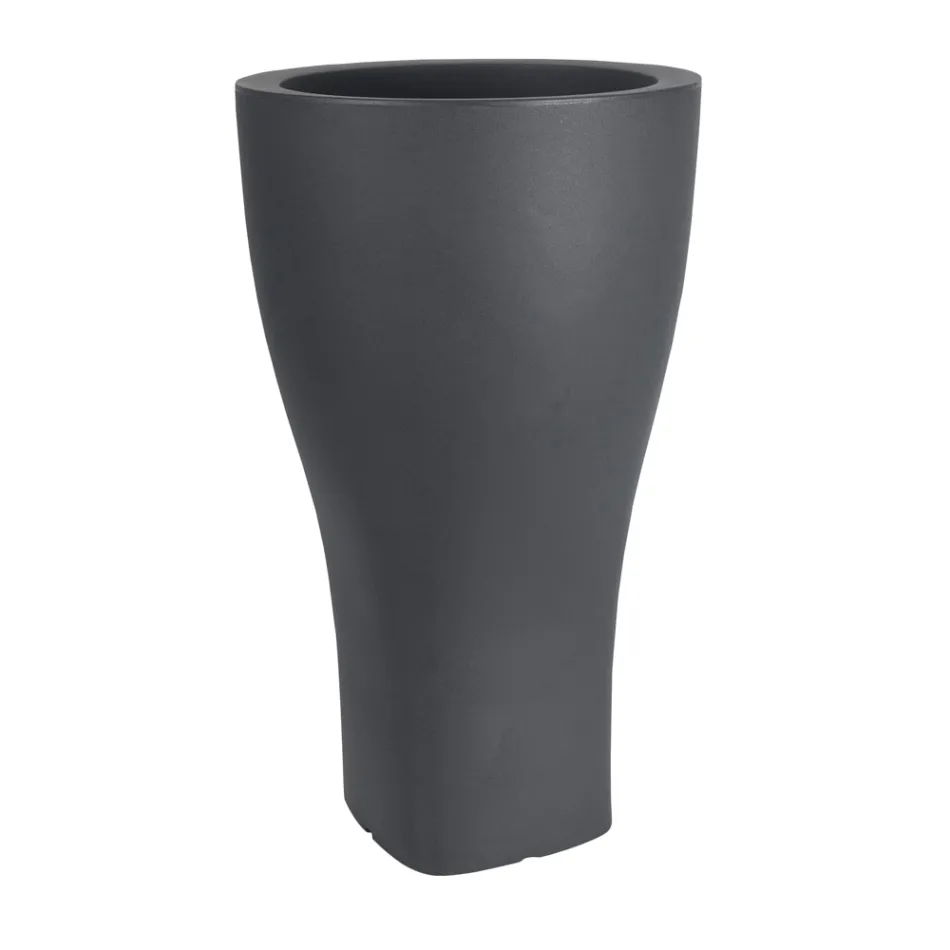 Tenxhere kopshti me ngjyra të rrumbullakëta në polietileni Prodhuar në Itali - Tremont Viadurini