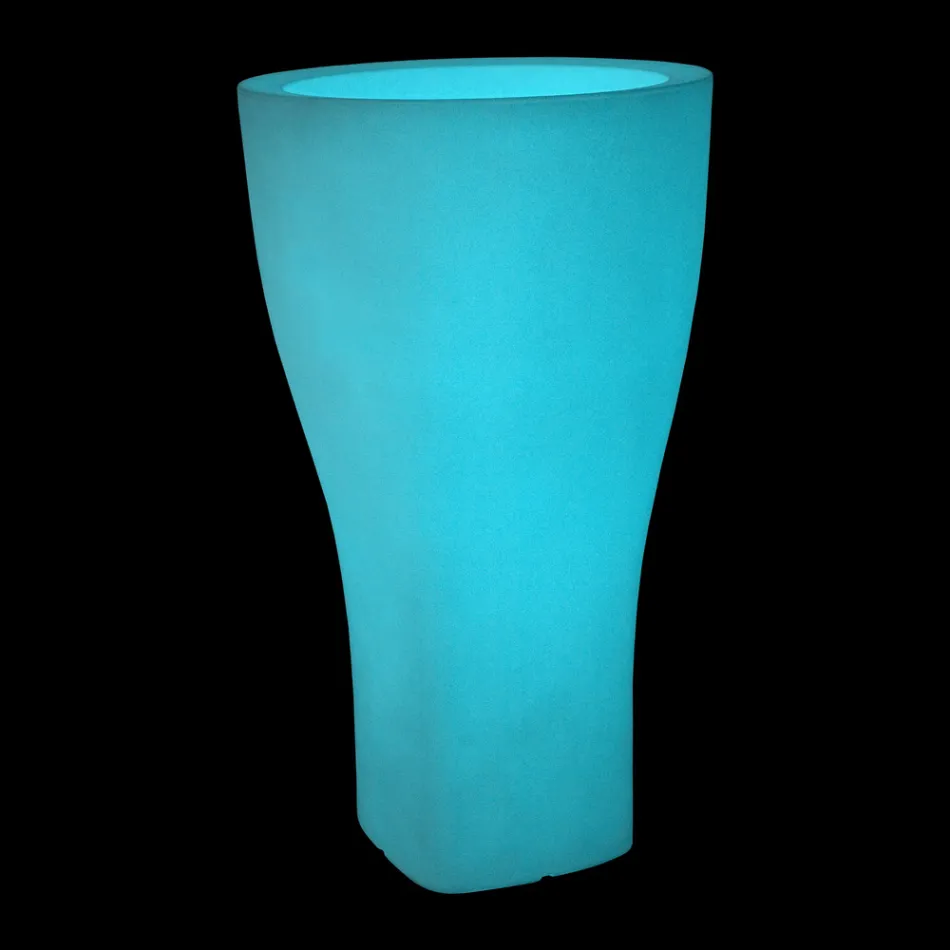 Tenxhere kopshti me ngjyra të rrumbullakëta në polietileni Prodhuar në Itali - Tremont Viadurini