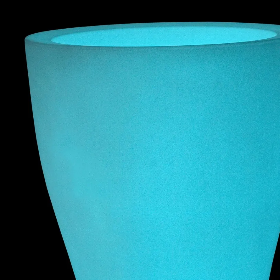 Tenxhere kopshti me ngjyra të rrumbullakëta në polietileni Prodhuar në Itali - Tremont Viadurini