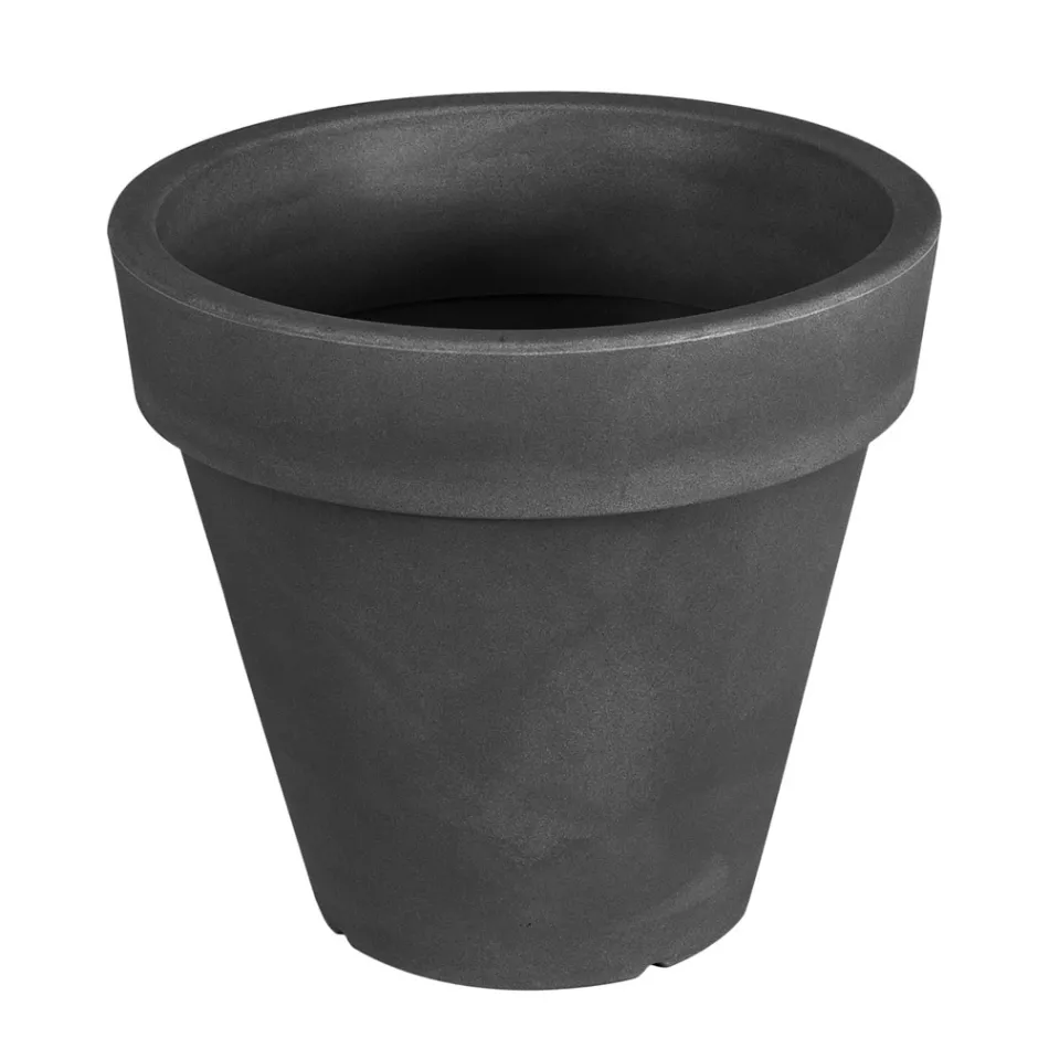 Vazo kopshti me ngjyra të rrumbullakëta ose me ndriçim Prodhuar në Itali - Avanas Viadurini