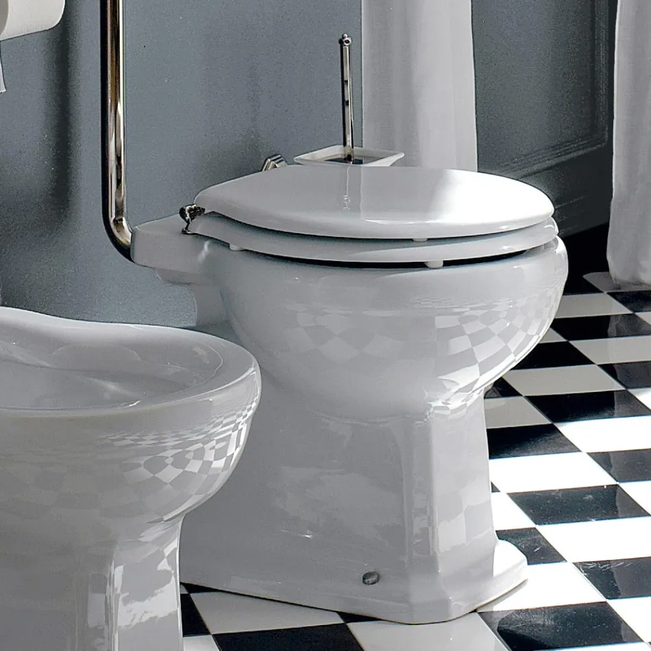 Vazo dyshemeje qeramike me kasetë të prodhuar në Itali - Marwa Viadurini