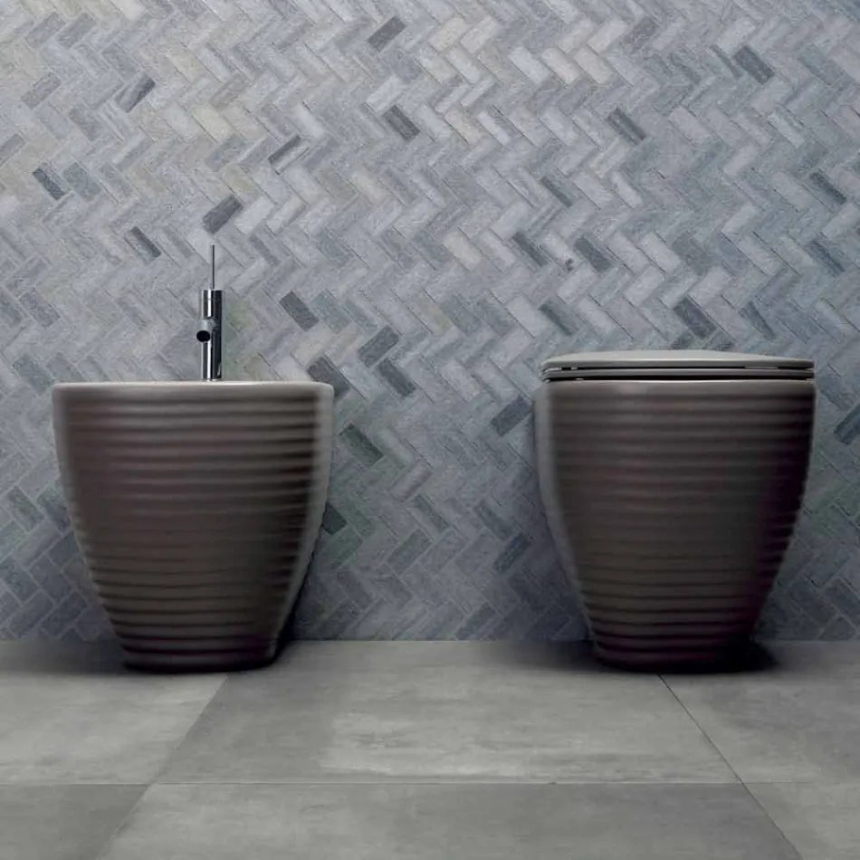 Vazë qeramike e bardhë ose me ngjyra e modelit të Trabia Viadurini