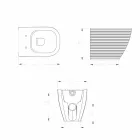 Vazë qeramike e bardhë ose me ngjyra e modelit të Trabia Viadurini