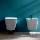 Tas me tualet qeramike, dizajn modern, Sheshi Dielli i bërë në Itali Viadurini
