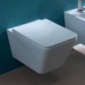 Vazo WC e varur me qeramike me model modern, Sheshi Dielli i prodhuar në Itali