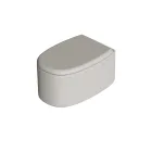 Tas tualeti qeramik i varur në mur me ngjyra të ndryshme, i prodhuar në Itali - Girl Viadurini