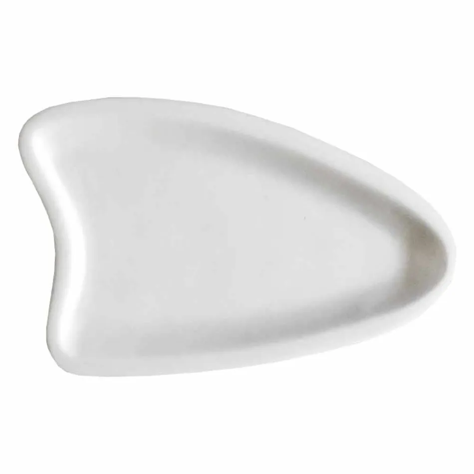 Tabaka kuzhine e punuar me dorë në mermer të bardhë Carrara prodhuar në Itali - Portos Viadurini