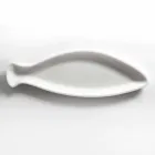 Sirtar kuzhine në mermer të bardhë Carrara të punuar me dorë në Itali - Peshk Viadurini