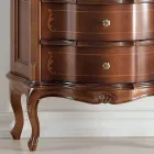 Kabineti ekspozues i dhomës së ndenjes me 1 derë dhe 2 sirtarë prej druri Prodhuar në Itali - Leonor Viadurini