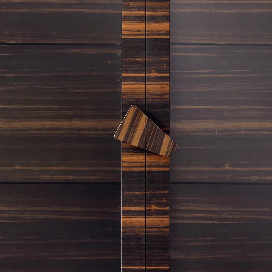 Grilli Zarafa harton kabinet druri të ngurtë me 2 dyer të bëra në Itali Viadurini