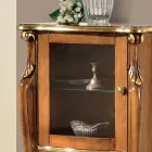 Vitrina e dhomës së ndenjes me 1 derë xhami dhe 3 sirtarë Prodhuar në Itali - Londër Viadurini