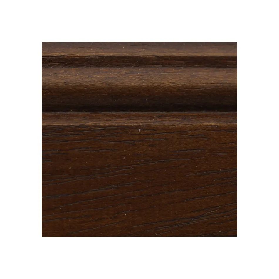 Dollap këndor me ekran me 1 derë dhe 2 rafte qelqi Prodhuar në Itali - Denka Viadurini