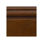 Kabineti vitrini me 2 sirtarë, 2 dyer druri dhe 2 dyer xhami Made in Italy - Camene Viadurini