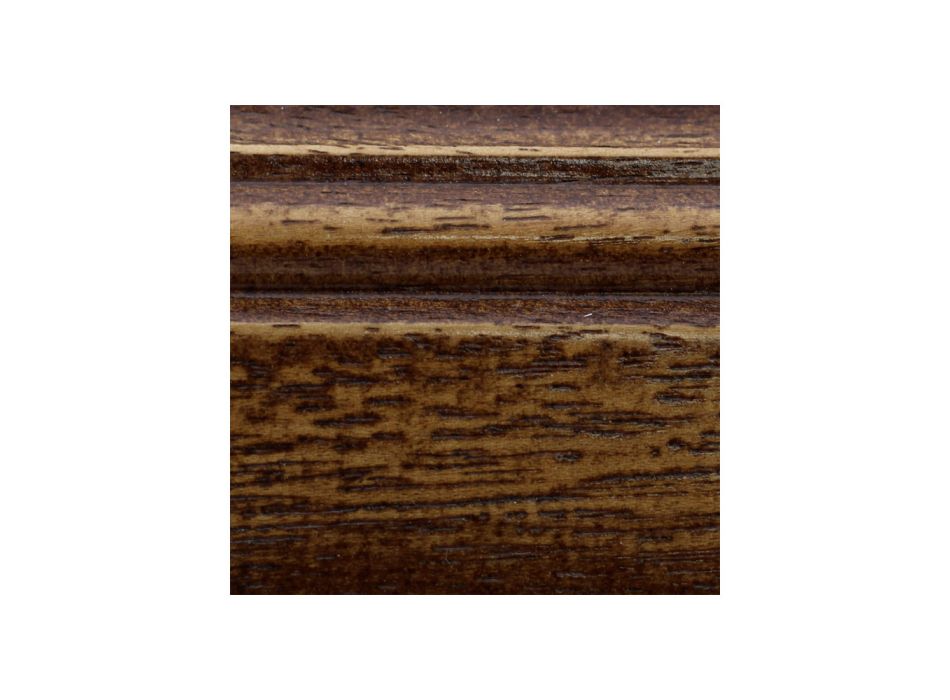 Vitrinë prej druri Bassano Francia me 2 sirtarë dhe 2 dyer Prodhuar në Itali - Dilga Viadurini