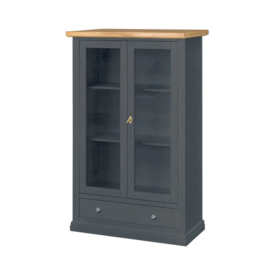 Vitron druri me 1 sirtar, 2 dyer dhe 2 rafte Made in Italy - Nanna Viadurini