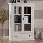 Vitron druri me 1 sirtar, 2 dyer dhe 2 rafte Made in Italy - Nanna Viadurini