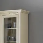 Ekspozita prej druri me fije fildishi të patinuar. Prodhuar në Itali - Fosta Viadurini