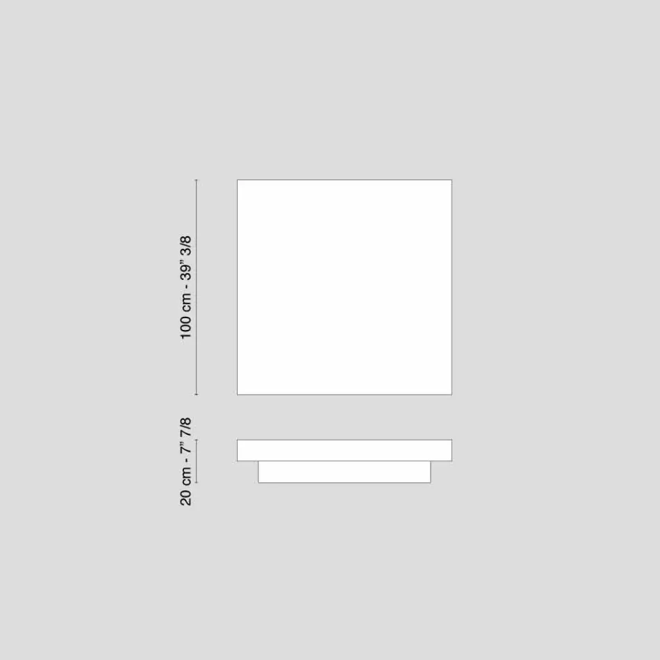 VG prirje Loft Cadeau tavolinë kafeje në fibër druri Viadurini