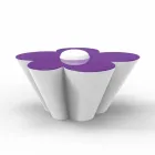 Vondom Agatha harton tryezë në natyrë me polietilen me ngjyra Viadurini