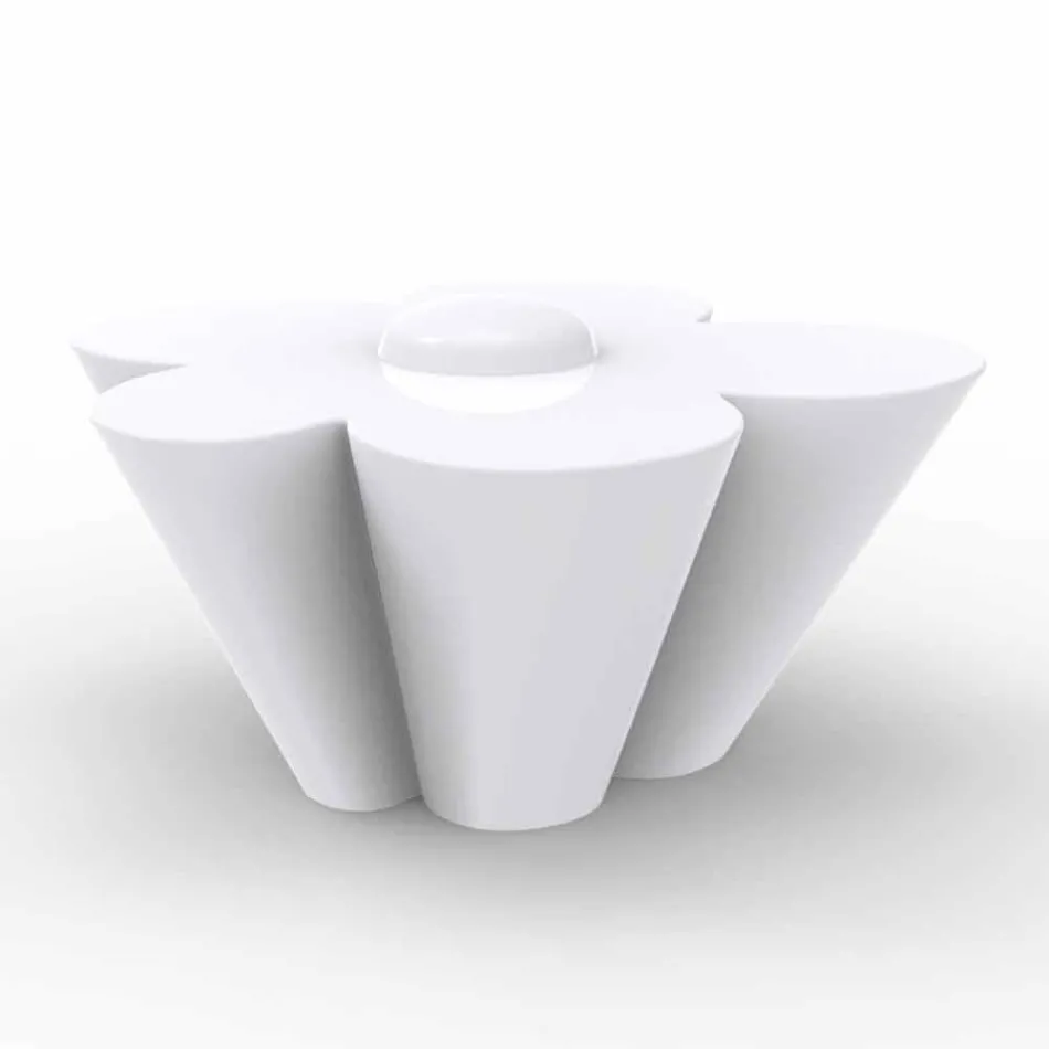 Vondom Agatha harton tryezë në natyrë me polietilen me ngjyra Viadurini