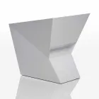 Kolltuk kopshtesh me llak të bardhë Vondom Faz me dizajn modern Viadurini