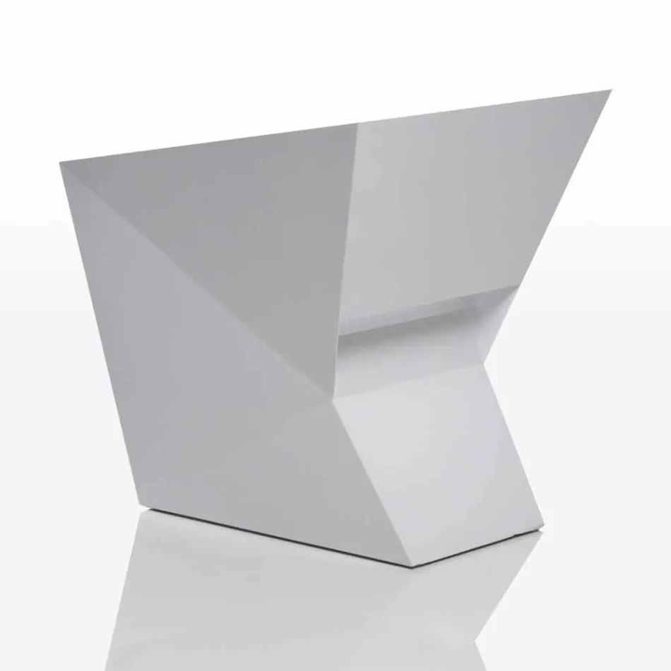 Kolltuk kopshtesh me llak të bardhë Vondom Faz me dizajn modern Viadurini