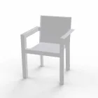 Karrige në natyrë Vondom Frame me mbështetëse të modelit modern Viadurini