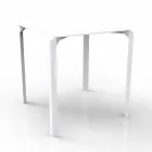 Vondom kuarc tryezë katrore në natyrë e dizajnit modern Viadurini