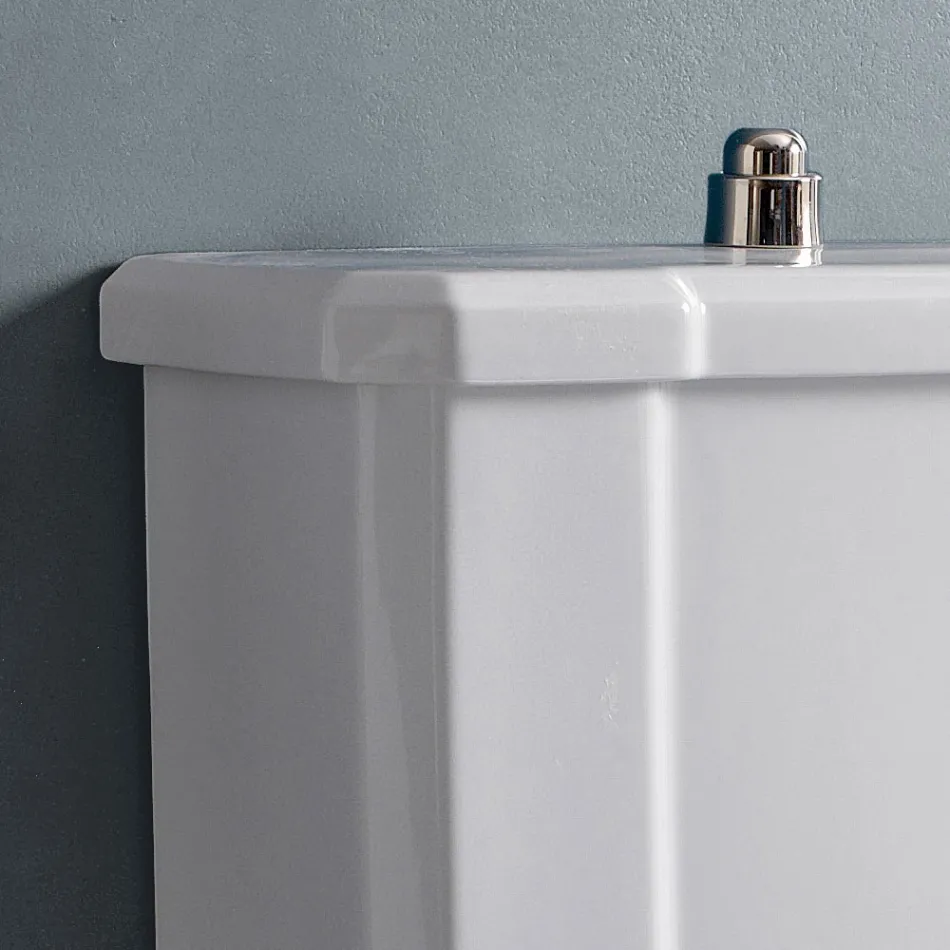 Uji Monobloc Classic në Qeramikë të Bardhë me Kuti Made në Itali - Marwa Viadurini