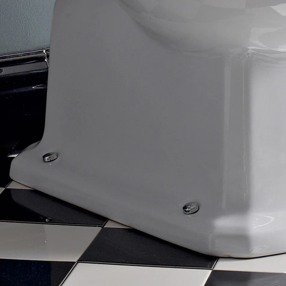 Uji Monobloc Classic në Qeramikë të Bardhë me Kuti Made në Itali - Marwa Viadurini